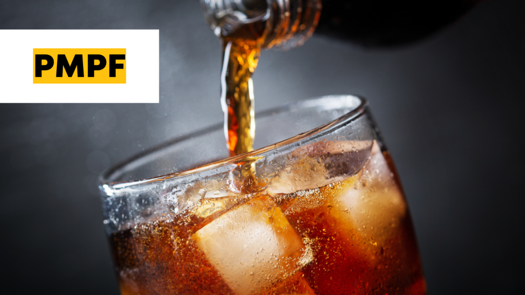 PMPF as operações com cerveja e refrigerante